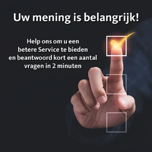 Jouw mening is belangrijk! 