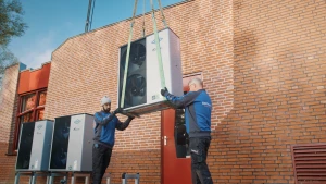 Heat pump installation: Efficient heating and cooling 